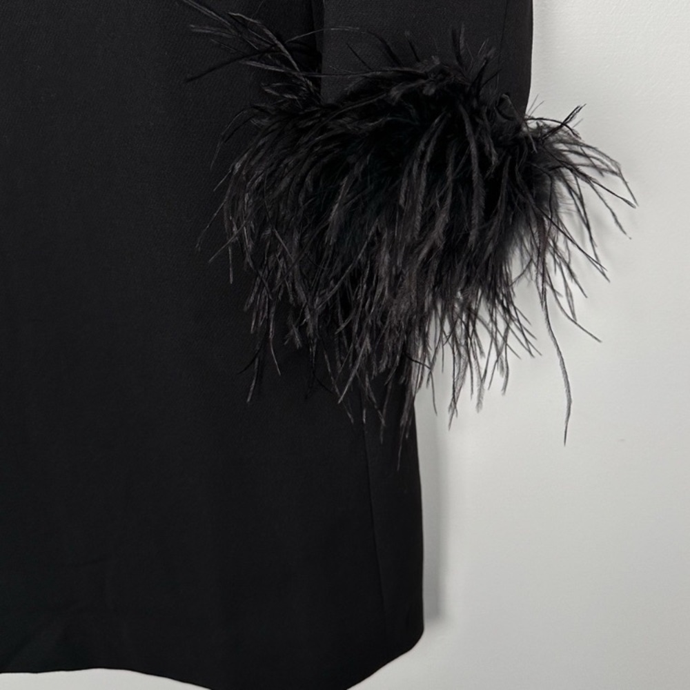 Tuckernuck Black Feather Cuff Dress - Picture 8 of 11